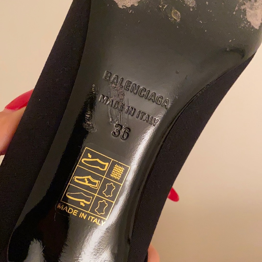 BALENCIAGA black sock boot. - Picture 6 of 7